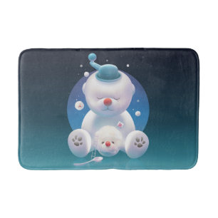 Tapis De Bain Rêve de Bichon Ice Shaver