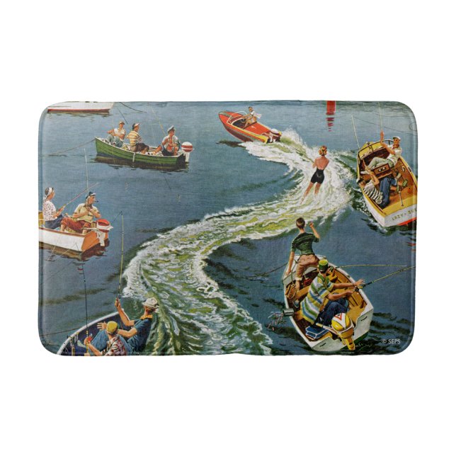 Tapis De Bain Réveillée par Ben Kimberly Pins (Devant)