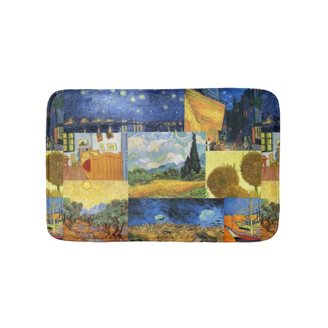 Tapis de bain rêveur d'art de peintures de Van (Devant)