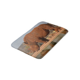 Tapis De Bain Rhino avec boue sur la peau photo