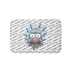 Tapis De Bain RICK ET MORTY™   Pixelverse Tête de roulage