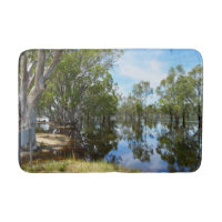 River Murray Australia, gommiers,