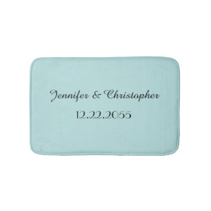 Tapis De Bain Robins Oeuf Bleu Plush Personnalisé Mat Bain