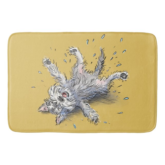 Tapis De Bain Rollies joyeuses après-bain de bain de Mat (Devant)
