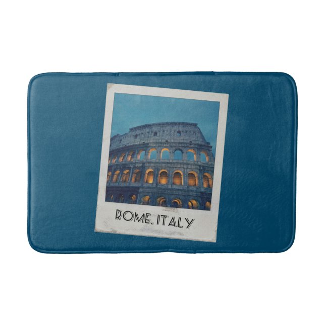 Tapis De Bain Roman Colosseum at Night (Devant)