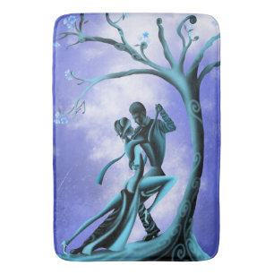 Tapis De Bain Romantique Couple Dansez le Tango Bath Mat