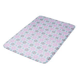 TAPIS DE BAIN ROMANTIQUE FLORAL