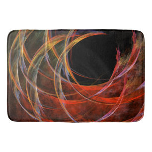 Tapis De Bain Rompre le cercle de l'art Abstrait