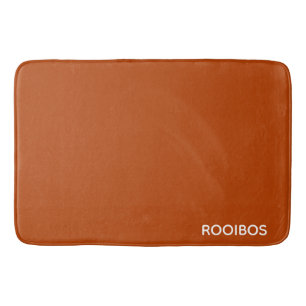 Tapis De Bain Rooibos rouge brun nom