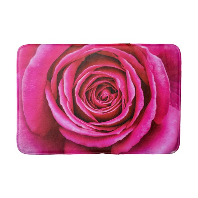 Tapis De Bain Rose de roses indien (Devant)