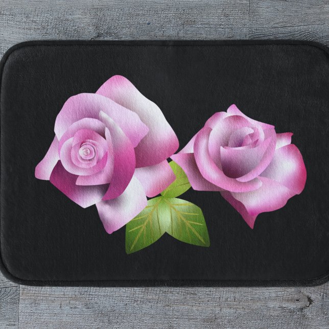 Tapis De Bain Rose parfaite (Créateur téléchargé)