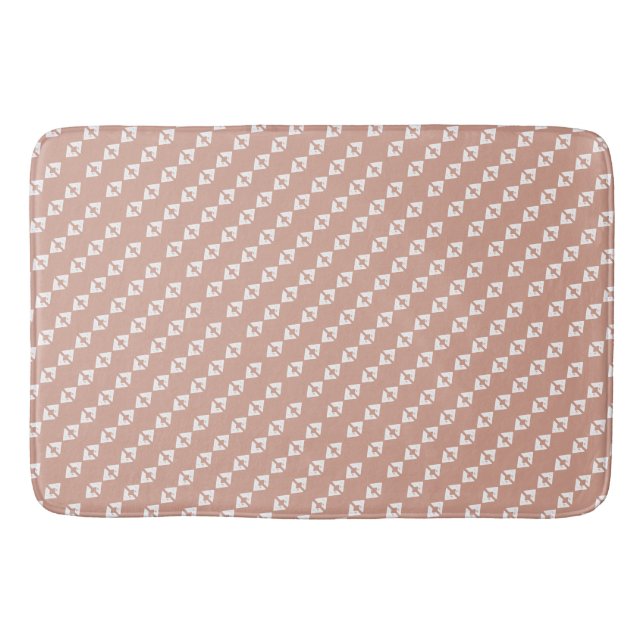 Tapis De Bain Rose poussiéreux (Devant)
