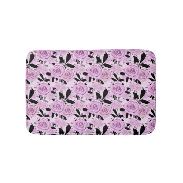 Tapis De Bain Roses roses (Devant)