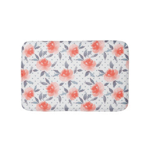 Tapis De Bain Roses rouges