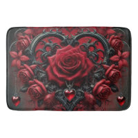 roses rouges gothiques Saint Valentin