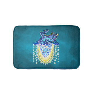 Tapis De Bain Royal Peacock Radiance