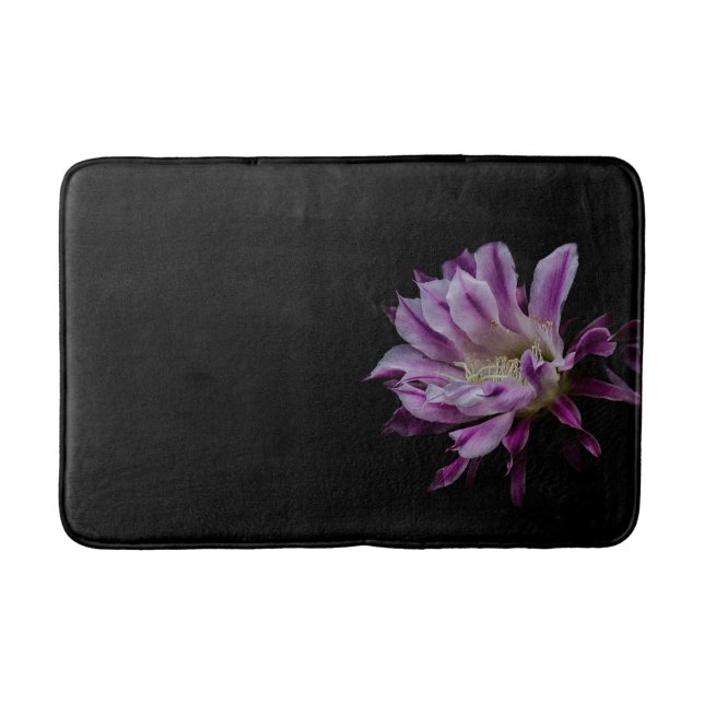 Tapis De Bain Royal Purple and White floraison (Devant)