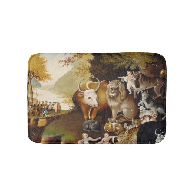 Tapis De Bain Royaume pacifique Biche animal classique (Devant)