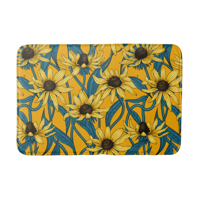 Tapis De Bain Rudbekia jaune (Devant)