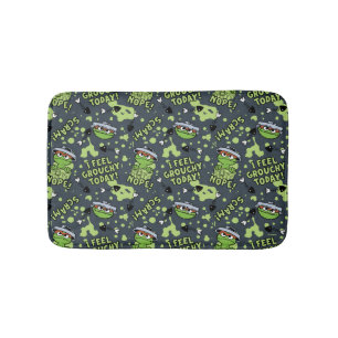 Tapis De Bain Rue Sésame Oscar the Grouch Phrase Motif