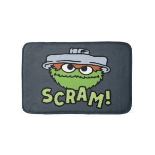 Tapis De Bain Rue Sésame Oscar the Grouch Scram!