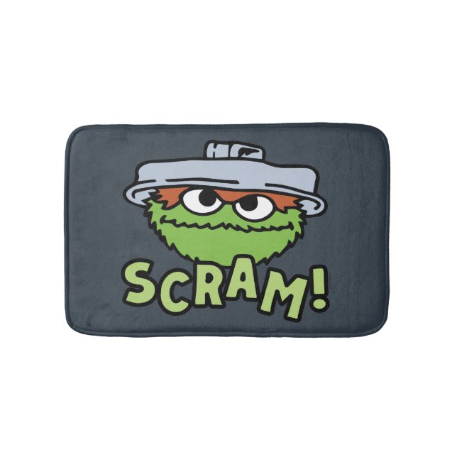 Tapis De Bain Rue Sésame | Oscar the Grouch Scram! (Devant)