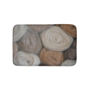 Tapis De Bain Rug de laine d'Alpaca