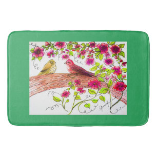 Tapis De Bain Runner table Finch violet