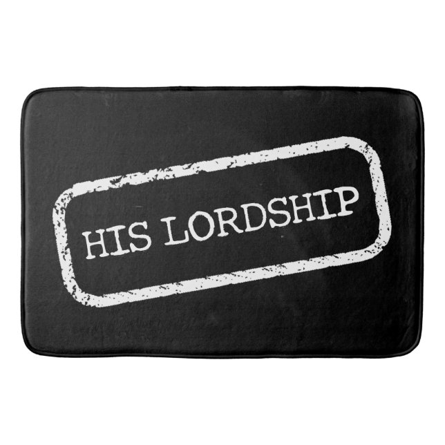 TAPIS DE BAIN "SA SEIGNEUR" (Devant)
