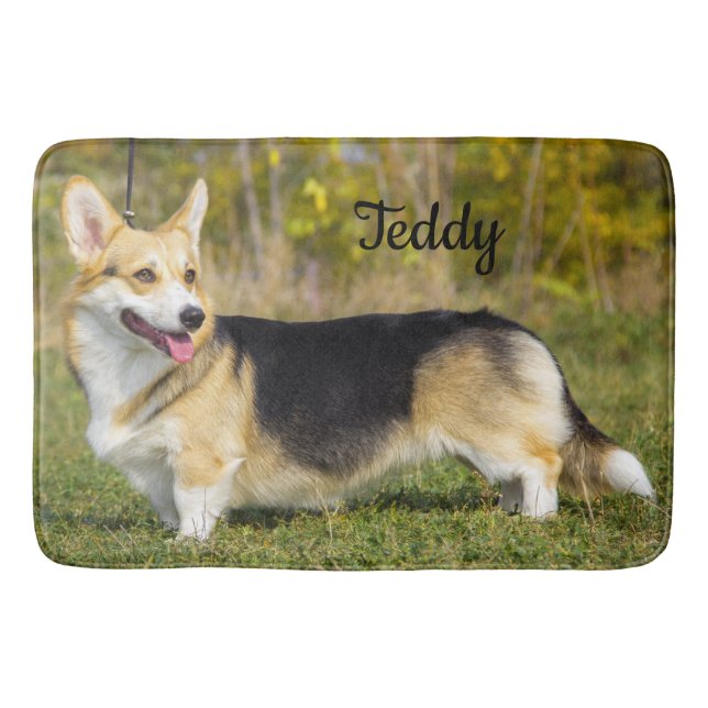 Tapis De Bain Sable Cardigan Welsh Corgi Chien (Devant)