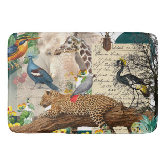 Tapis De Bain Safari sauvage Animaux Set de table