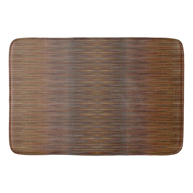 Tapis De Bain Salle de bain Mat HAMbyWG - Design bronze (Devant)