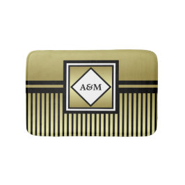 Tapis De Bain Salle de bain monogramme