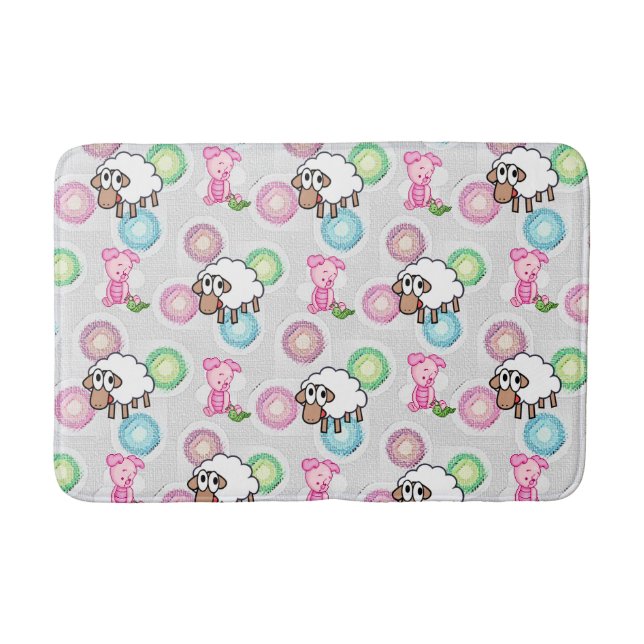 Tapis De Bain Salle de bain pour porc (Devant)