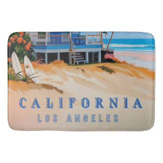 Tapis De Bain Salle de bain thème de la plage