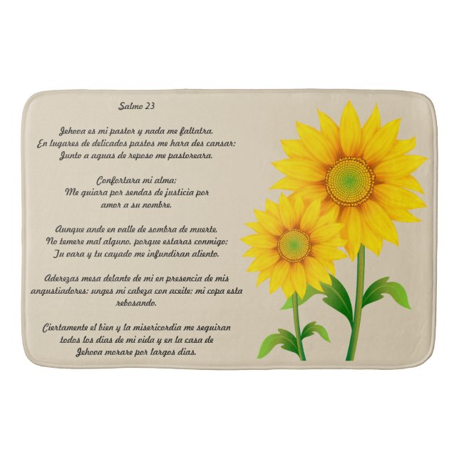 Tapis De Bain Salmo 23 (Devant)