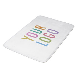 Tapis De Bain Salon de bain personnalisé Logo d'entreprise perso