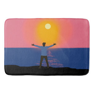 Tapis De Bain Salutation au soleil