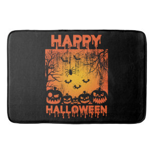 Tapis De Bain Salutations d'Halloween