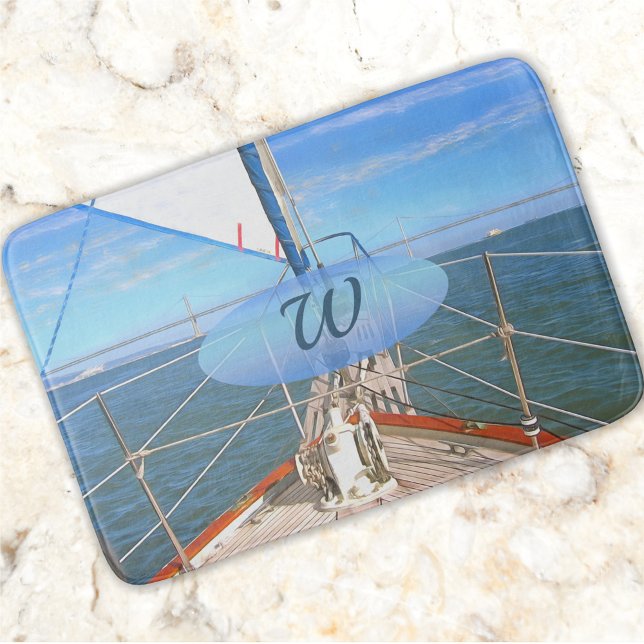 Tapis De Bain San Francisco Sailing 0869 (Créateur téléchargé)