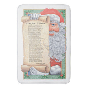 Tapis De Bain Santa Claus Salle de bain Mat