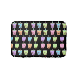 Tapis De Bain Saveurs de thé au lait Boba