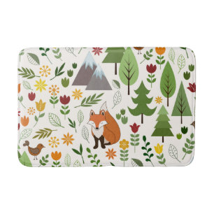 Tapis De Bain Scandinaves Illustrations sur Crm Lg Motif