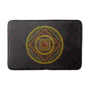 Tapis De Bain Scorpio Mandala Bath Mat