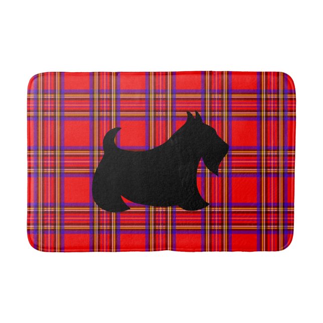 Tapis De Bain Scottish Terrier Scotty Chien Bain Mat Salle de ba (Devant)