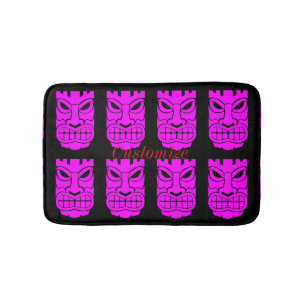 Tapis De Bain Sculpture rose Tiki Thunder_Cove