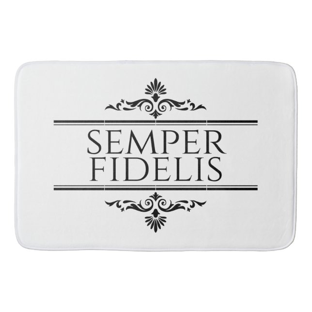 Tapis De Bain Semper Fidelis (Devant)