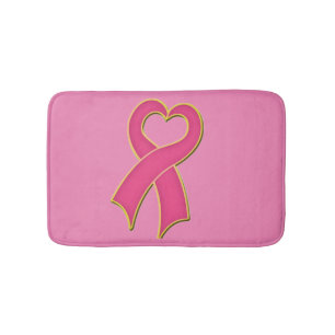 Tapis De Bain Sensibilisation au cancer du sein