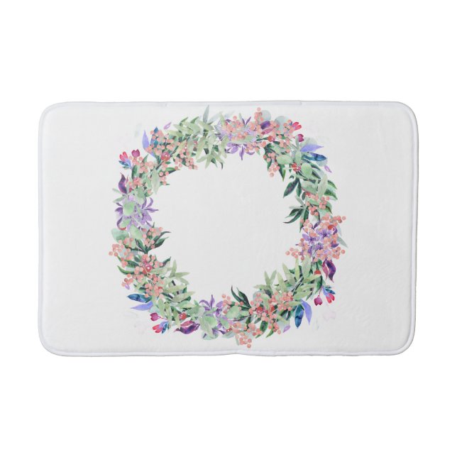Tapis De Bain Serre Florale Berries (Devant)