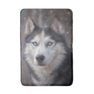 Tapis De Bain Sibérien Husky